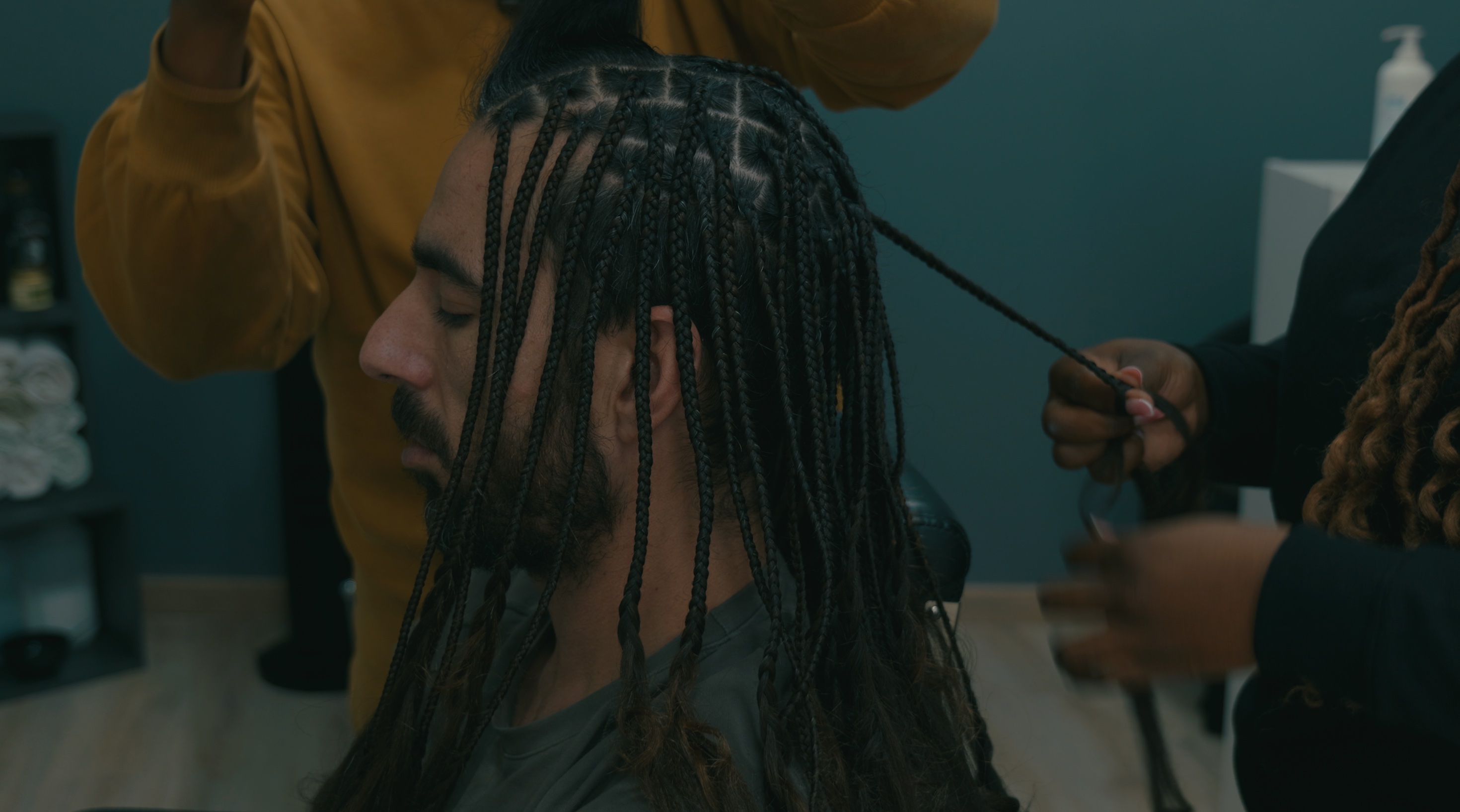 Tresses en cours